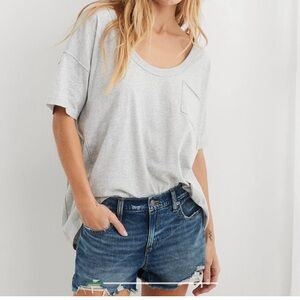 Aerie Distressed Daydream Shorts